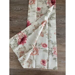 Jacklyn Smith Floral Valance Set